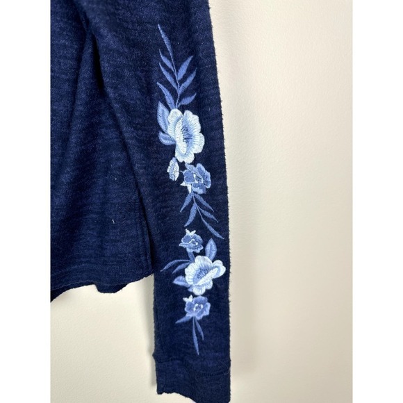 Pre-Loved Gilly Hicks Sydney Floral Embroidered Crop Top SML - Picture 4 of 8